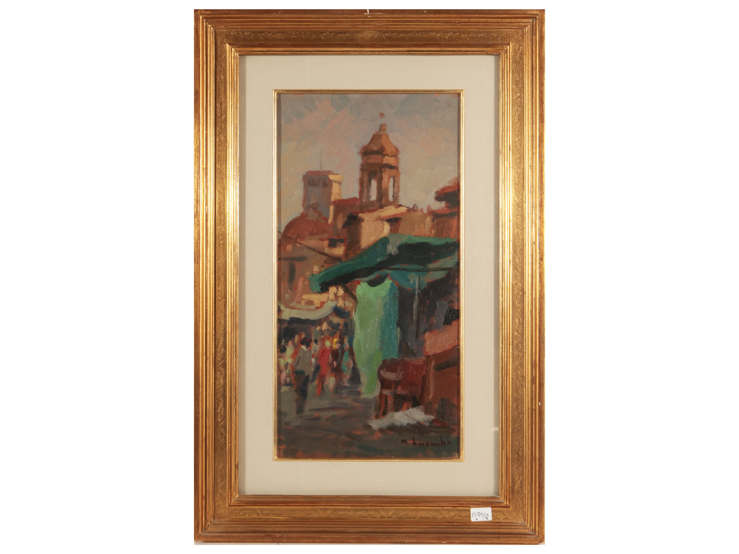 Masaniello Luschi - Mercato San Lorenzo 1968 - Via Panicale 1968