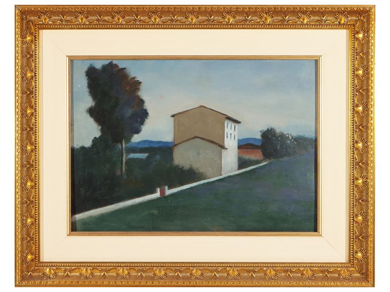 Nino Tirinnanzi - Scorcio di Strada 1964