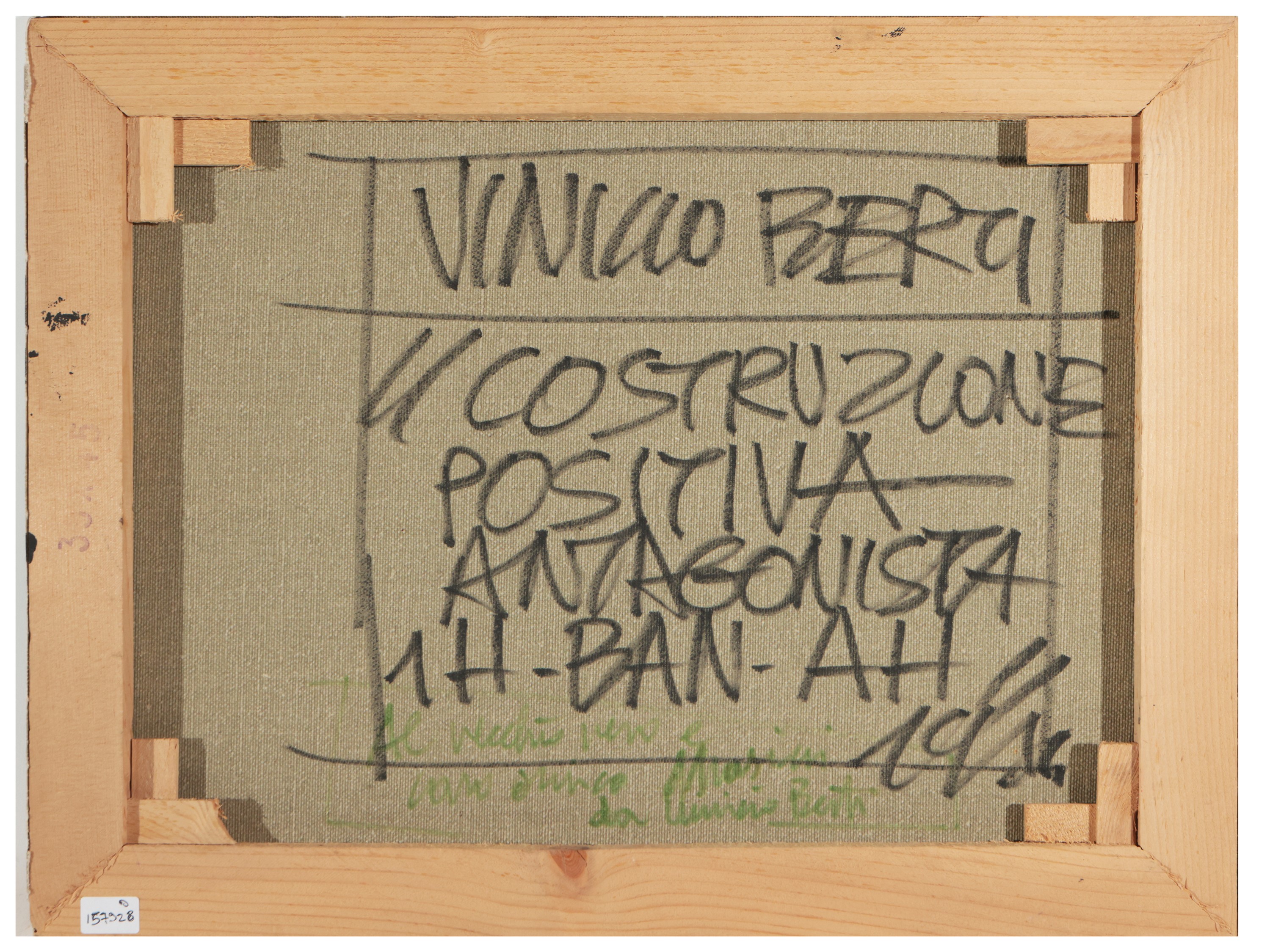Vinicio Berti - Costruzione Positiva Antagonista 1h-ban-ah 1986