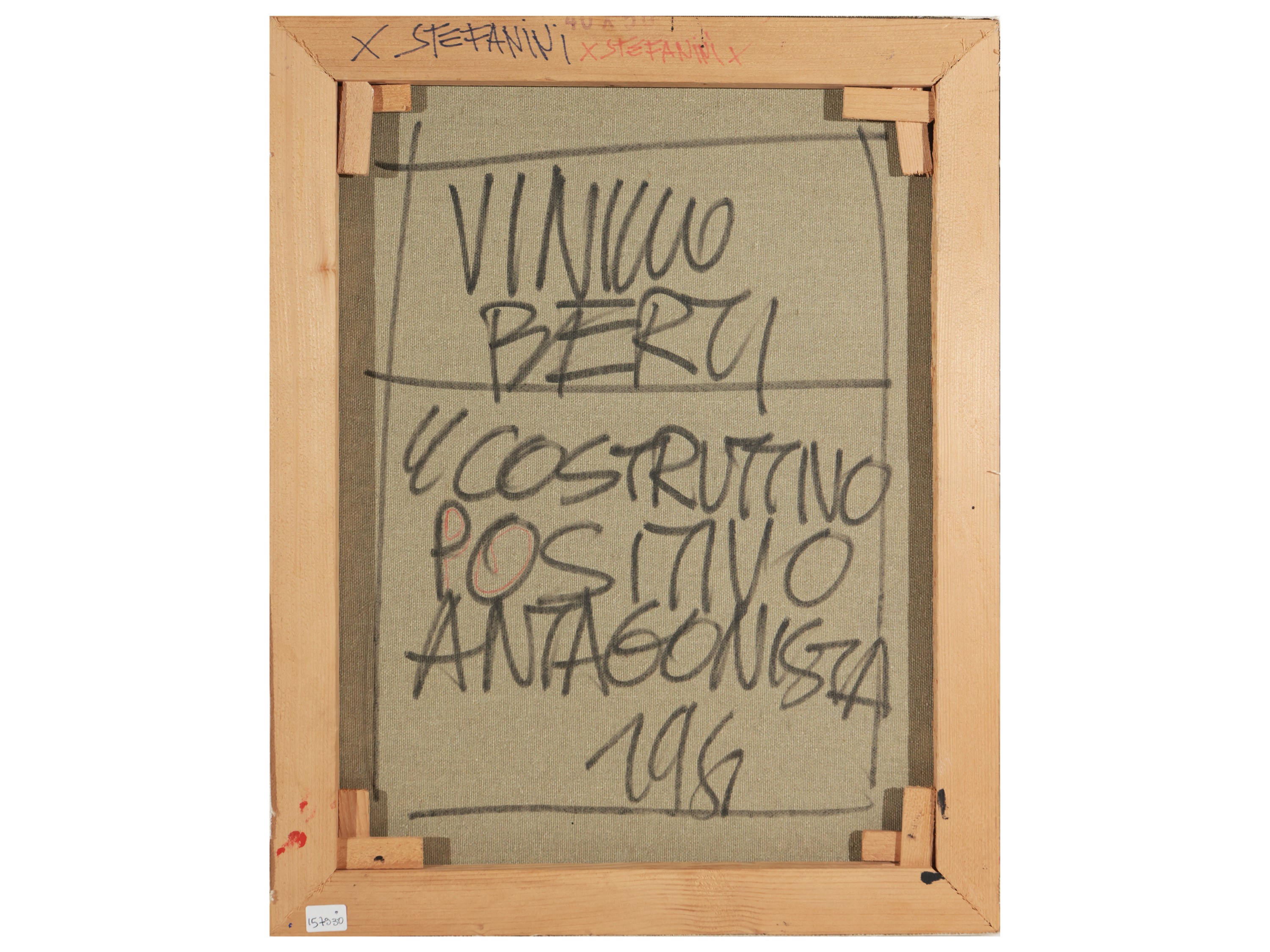Vinicio Berti - Costruttivo Positivo Antagonista 1981