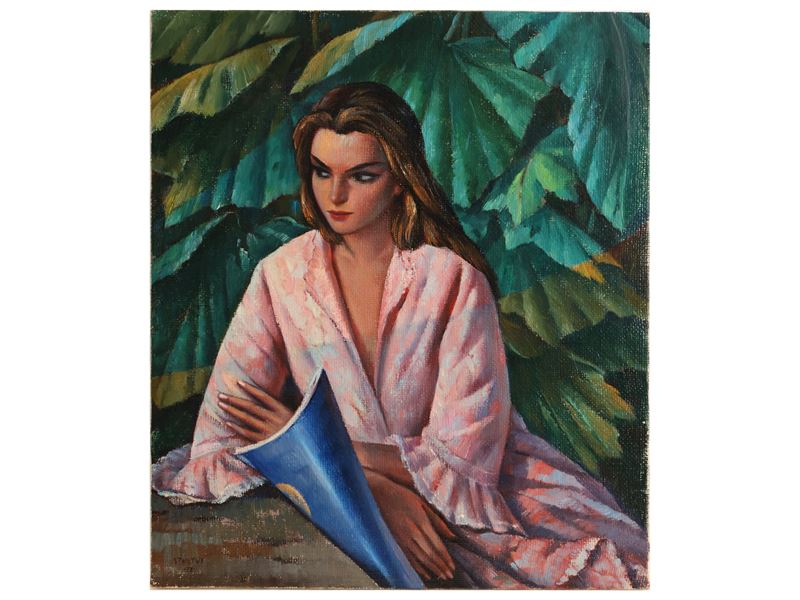 Dyalma Stultus - Ritratto in Rosa 1972