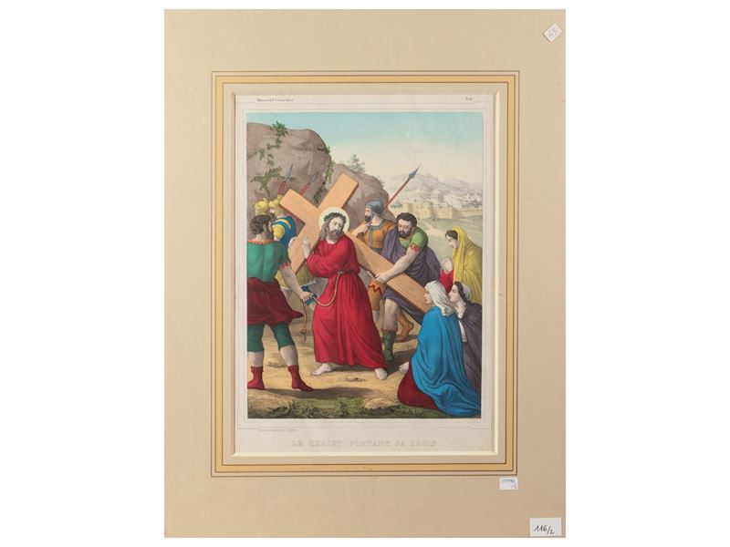 Jacob Garde Les Trupeaux De Labian - le Christ Portant Sa Croix
