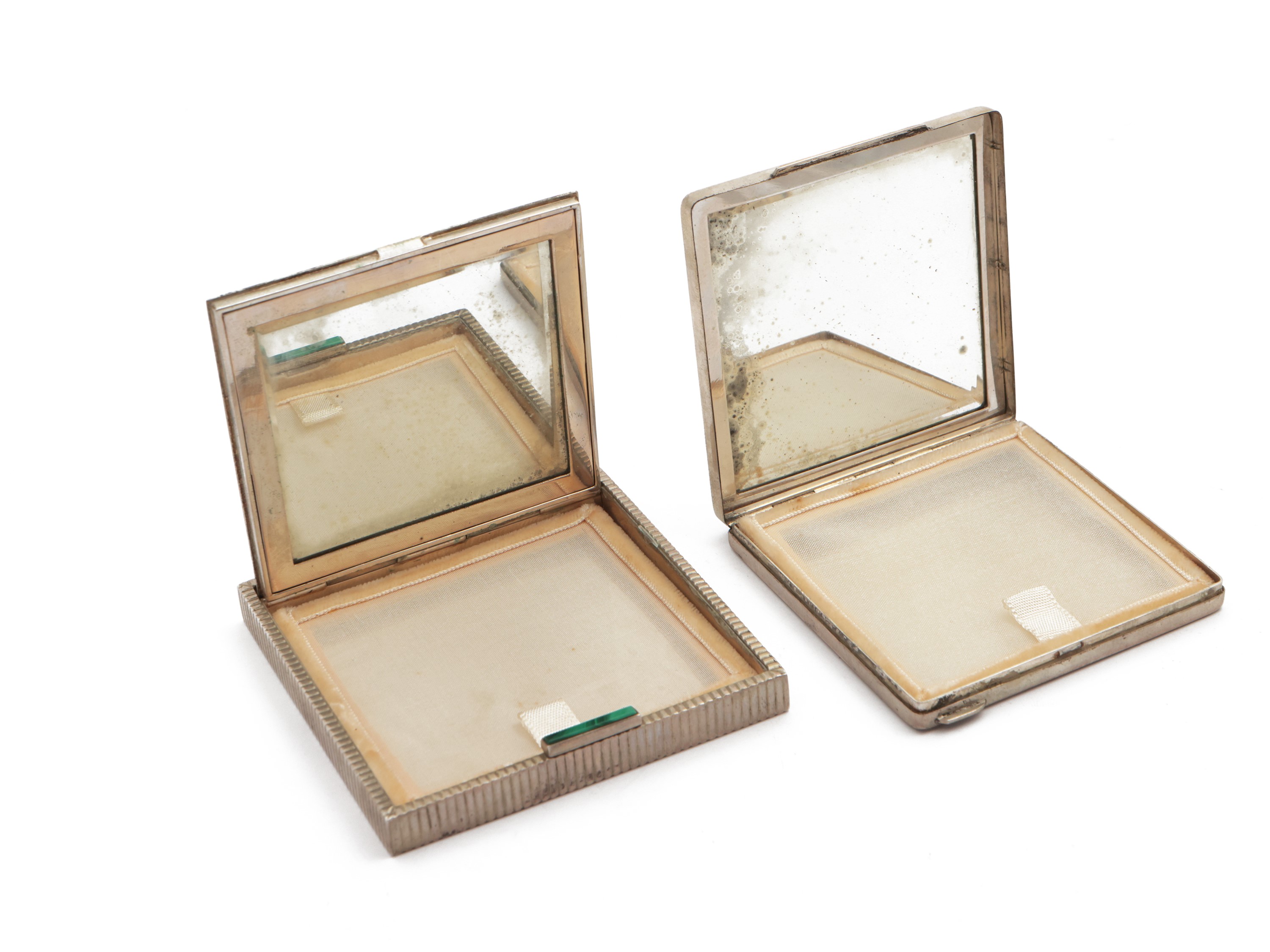 Due trousse in argento