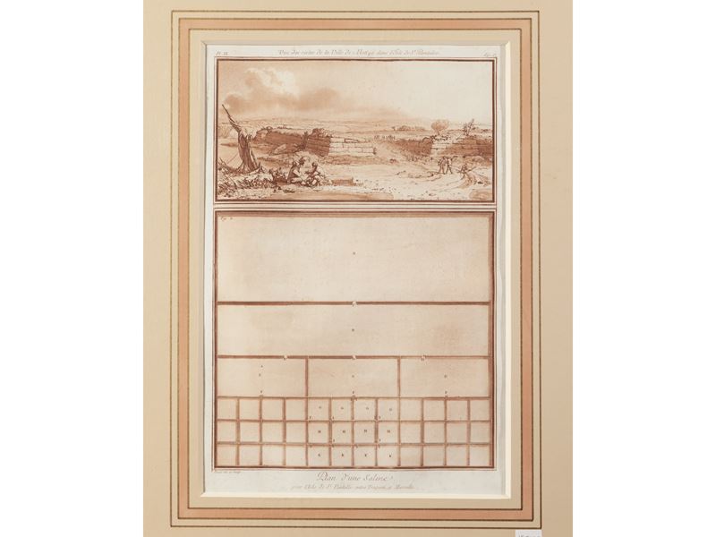 Jean-pierre-louis-laurent Houel - Vue Des Restes De la Ville De Mottya Dans L'isle De St. Pantale...