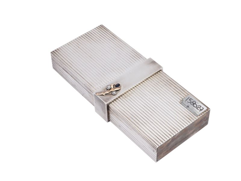 Trousse da borsetta in argento