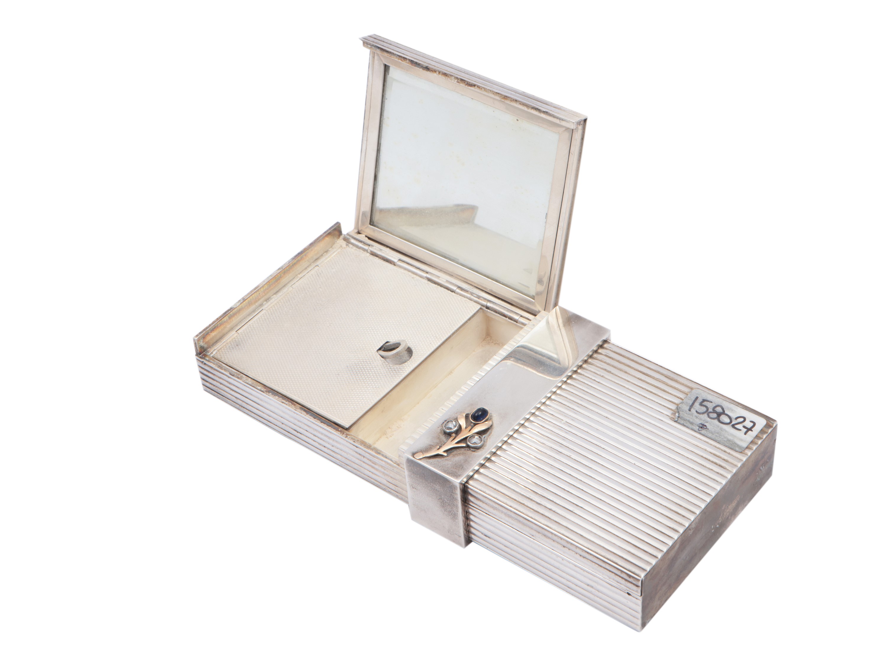 Trousse da borsetta in argento