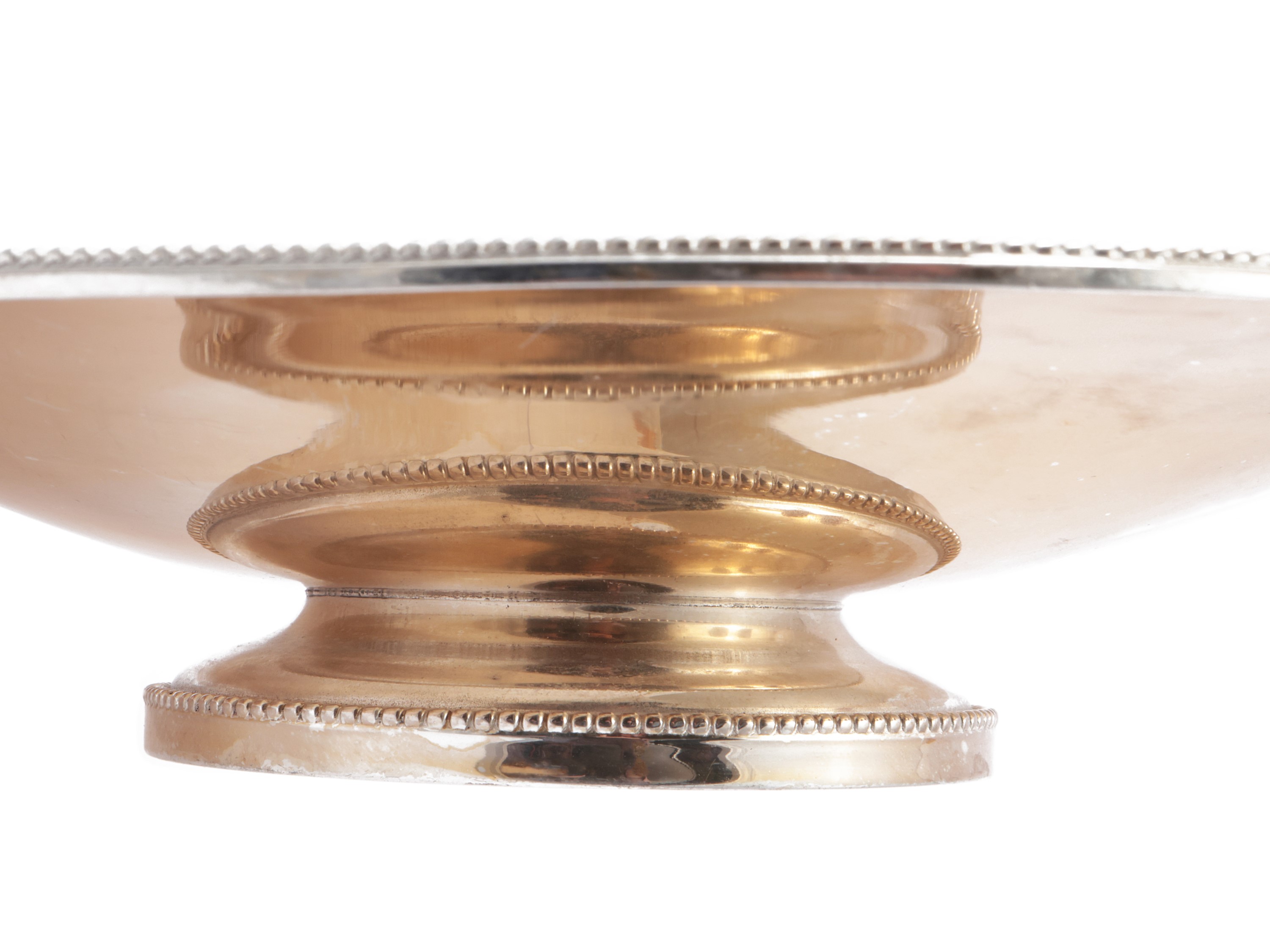 Alzata centrotavola in argento