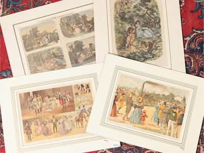 L'inaugurazione della Ferrovia Liverpool-manchester - Moda del 1800 al 1830