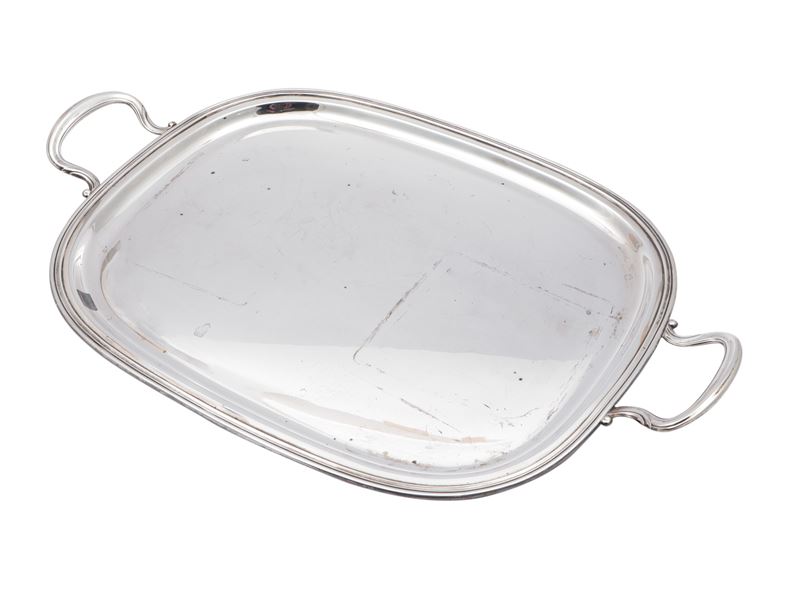 Guantiera in argento