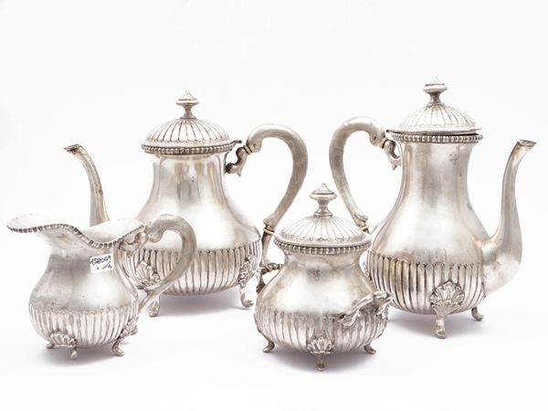 Silver tea and coffee service  - Auction The art of furnishing - Maison Bibelot - Casa d'Aste Firenze - Milano