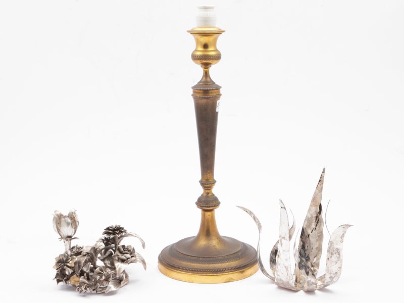 Lotto di accessori per la casa in argento