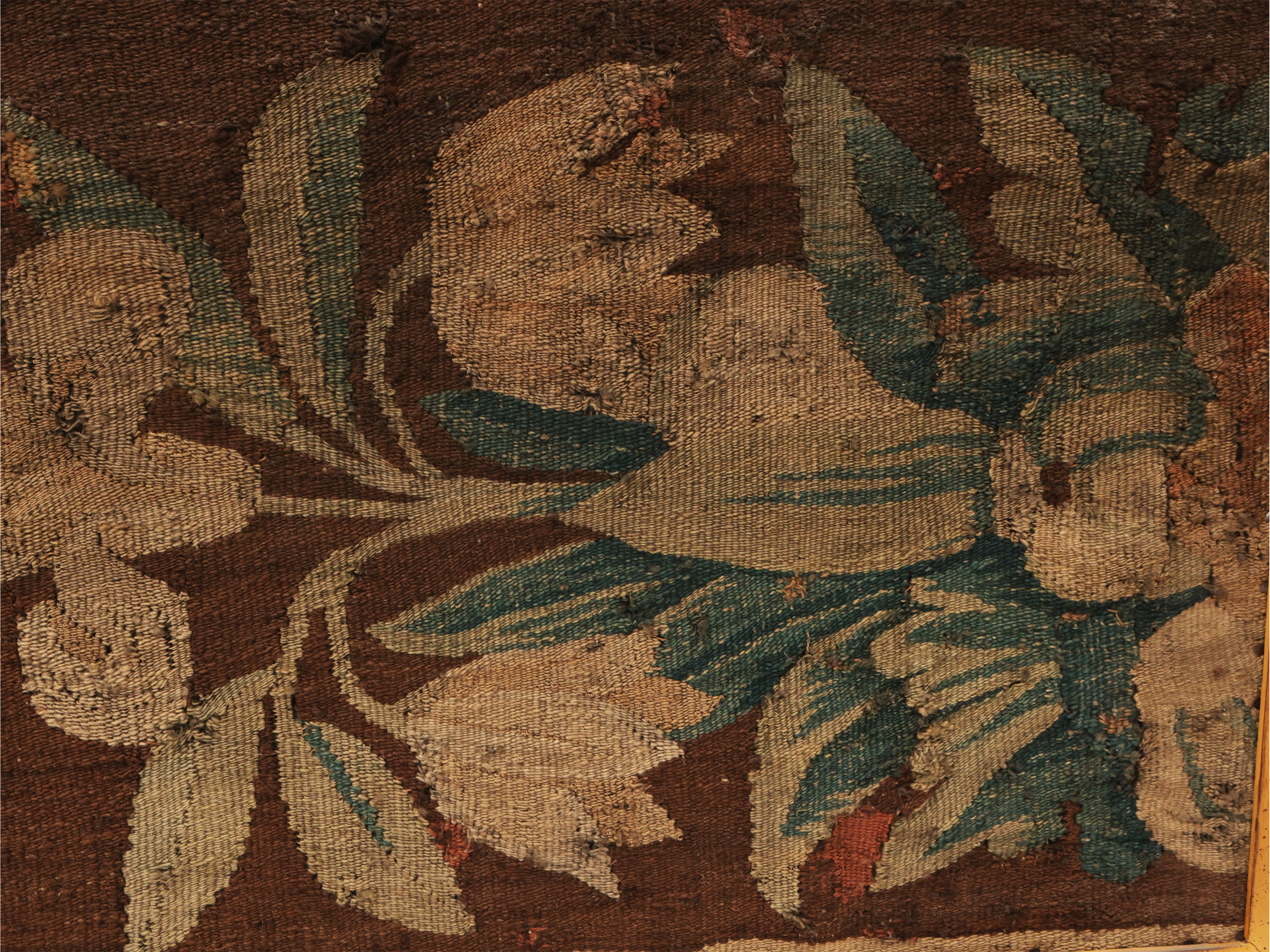 Coppia di bordure per arazzo