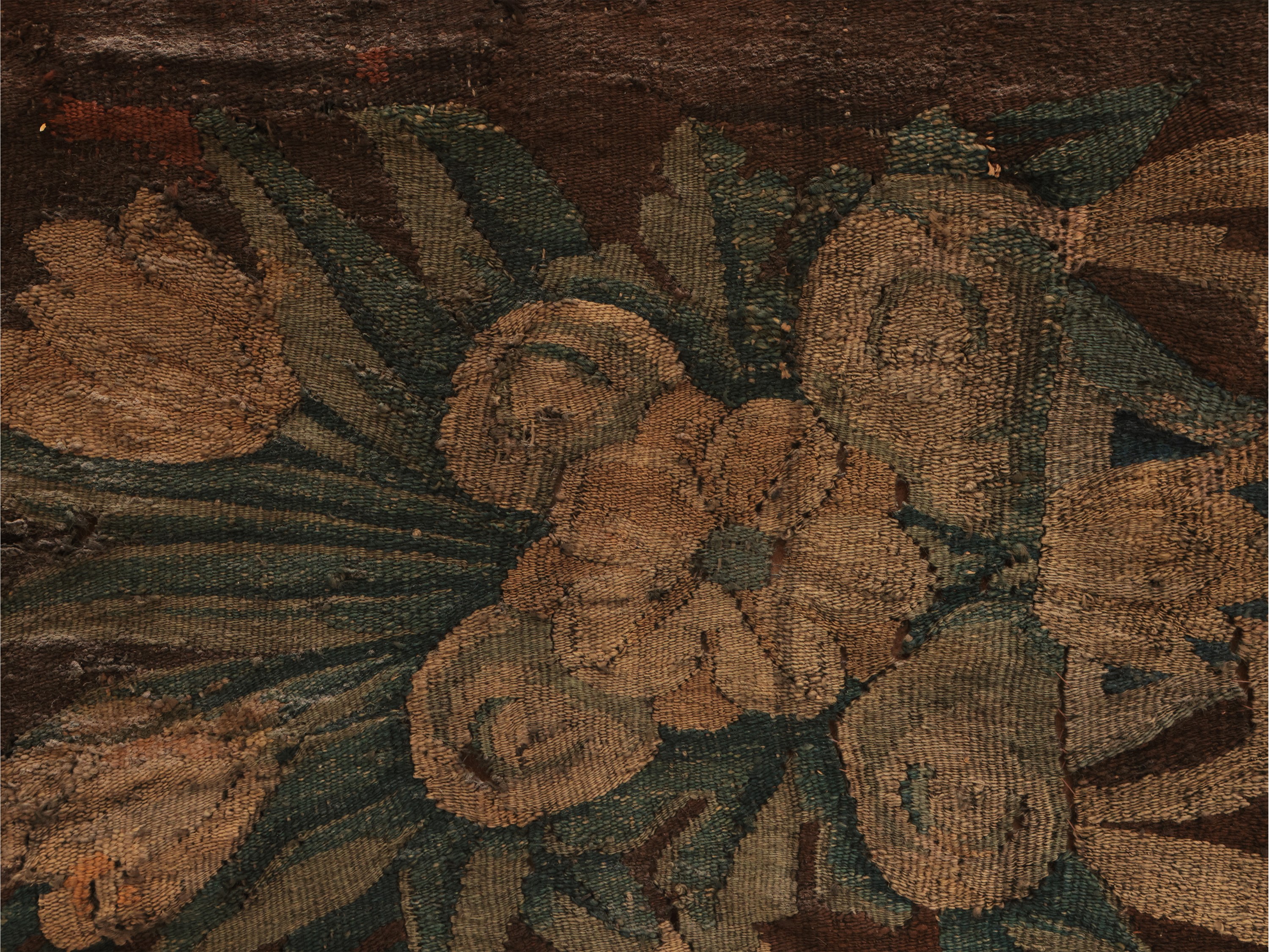 Coppia di bordure per arazzo