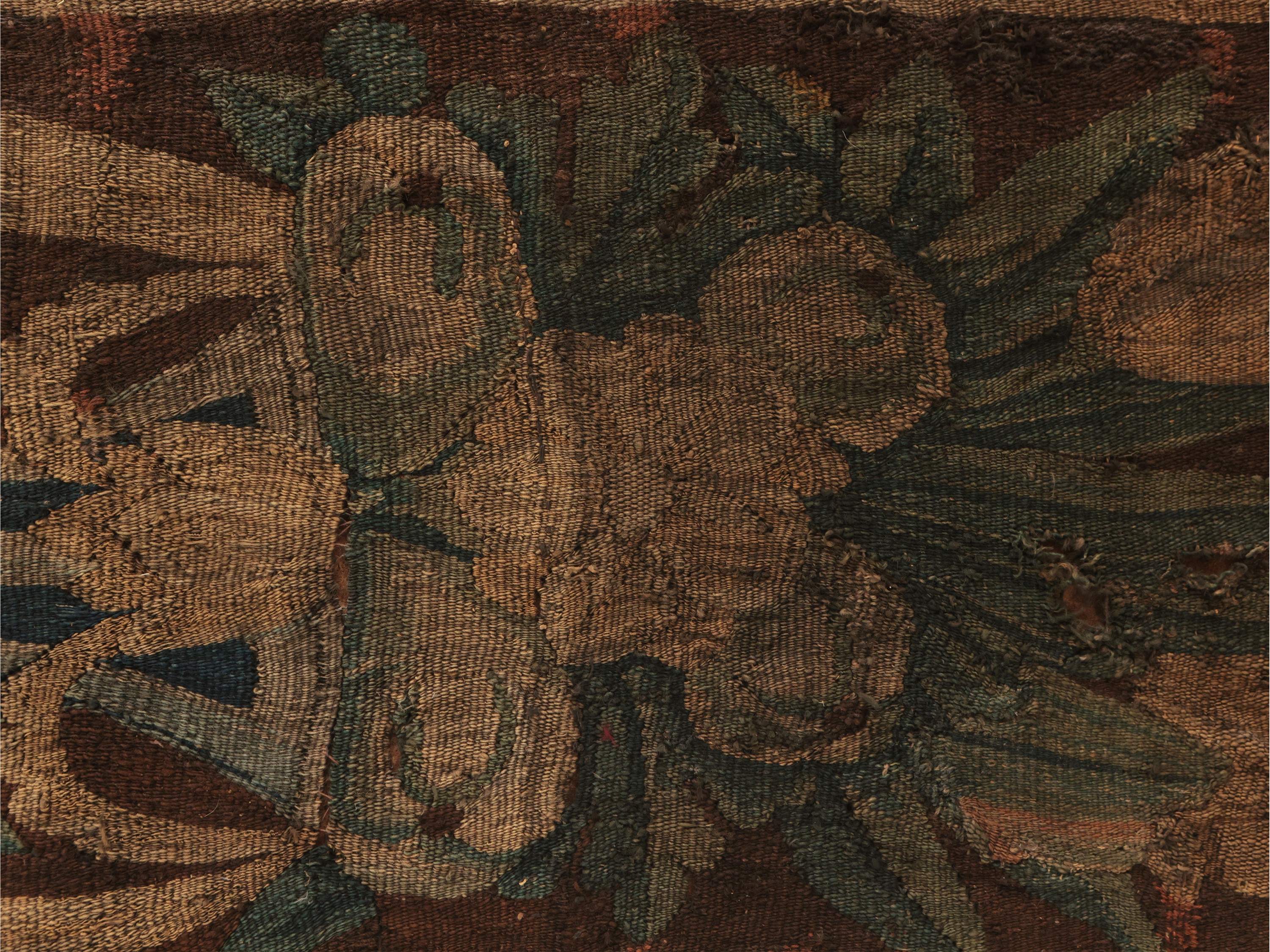 Coppia di bordure per arazzo