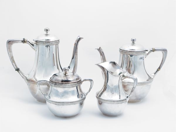 Servizio da tè e caffè in argento, Anni Venti