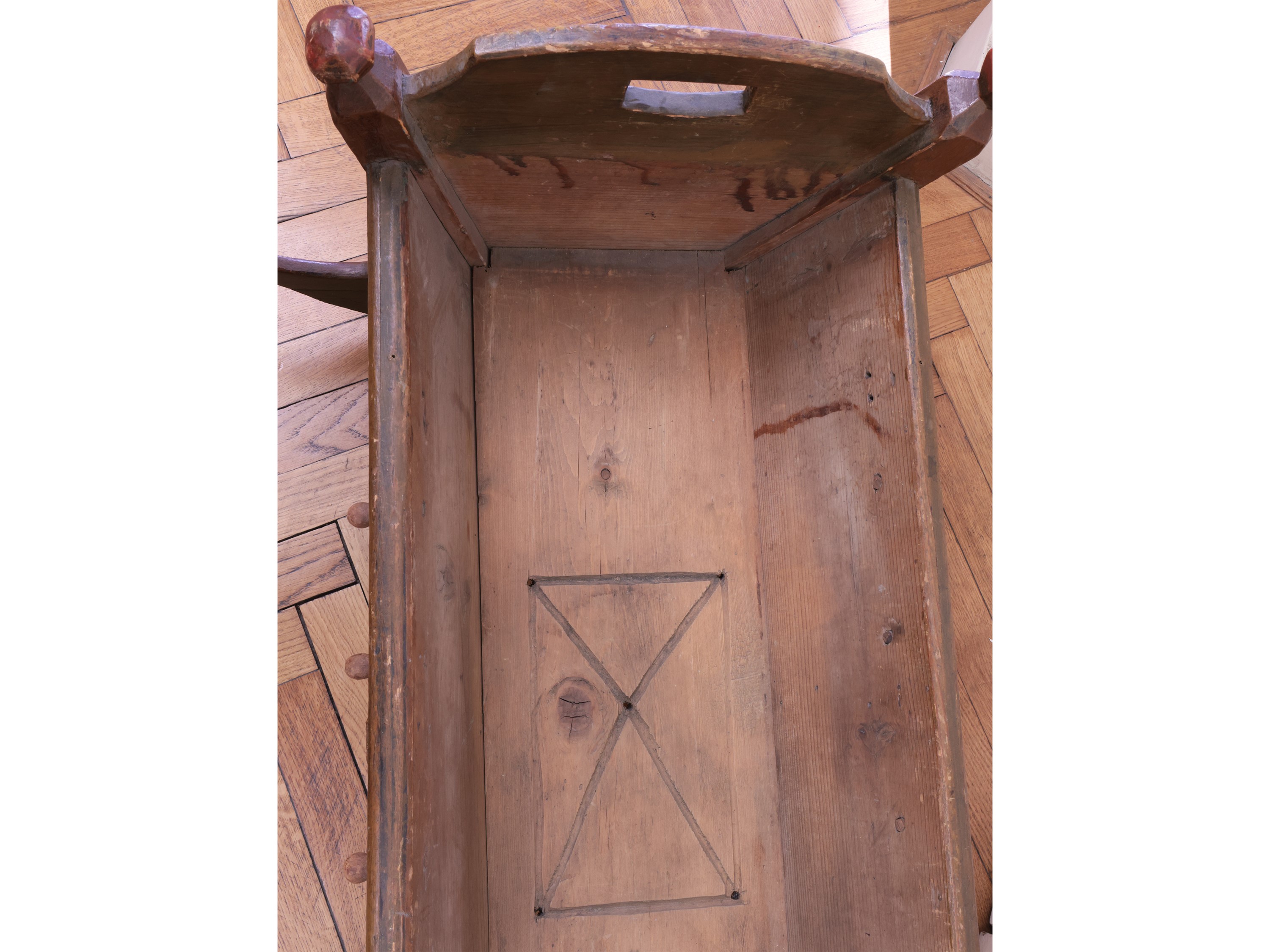 Culla Tirolese in Legno Tenero
