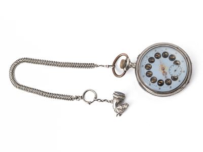 Orologio da Tasca da Ferroviere in Argento, Inizio del XX Secolo