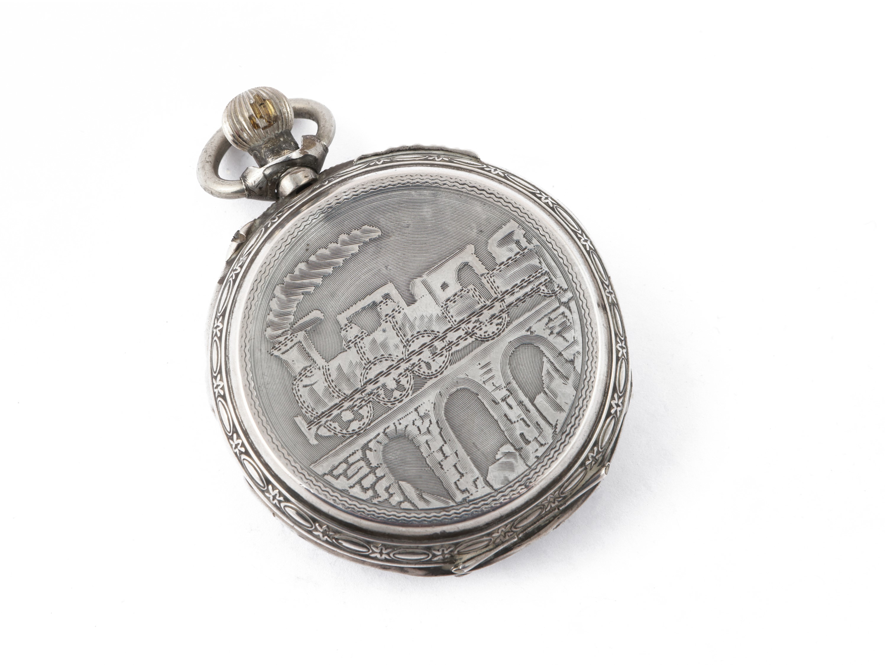 Orologio da Tasca da Ferroviere in Argento, Inizio del XX Secolo