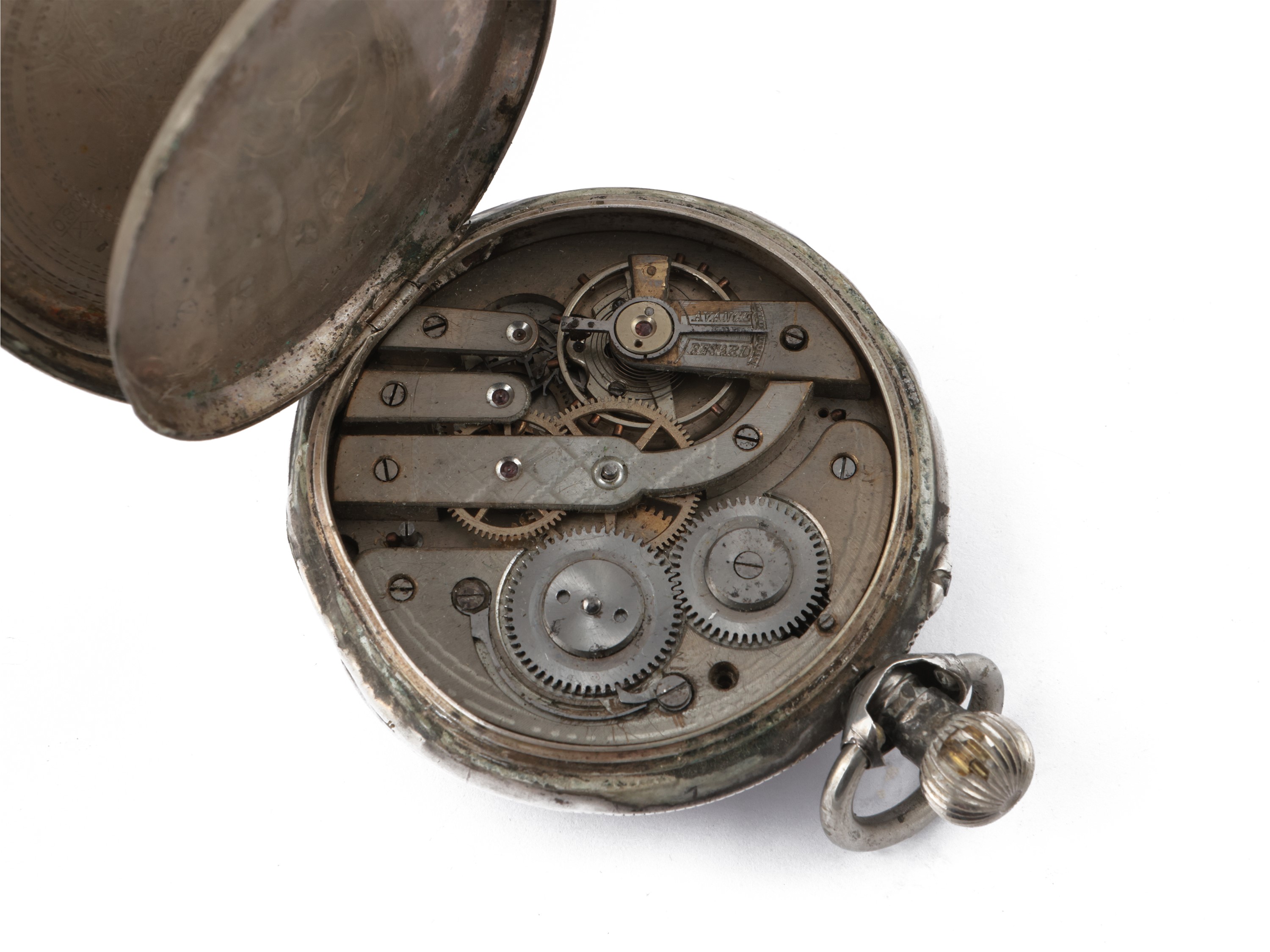 Orologio da Tasca da Ferroviere in Argento, Inizio del XX Secolo
