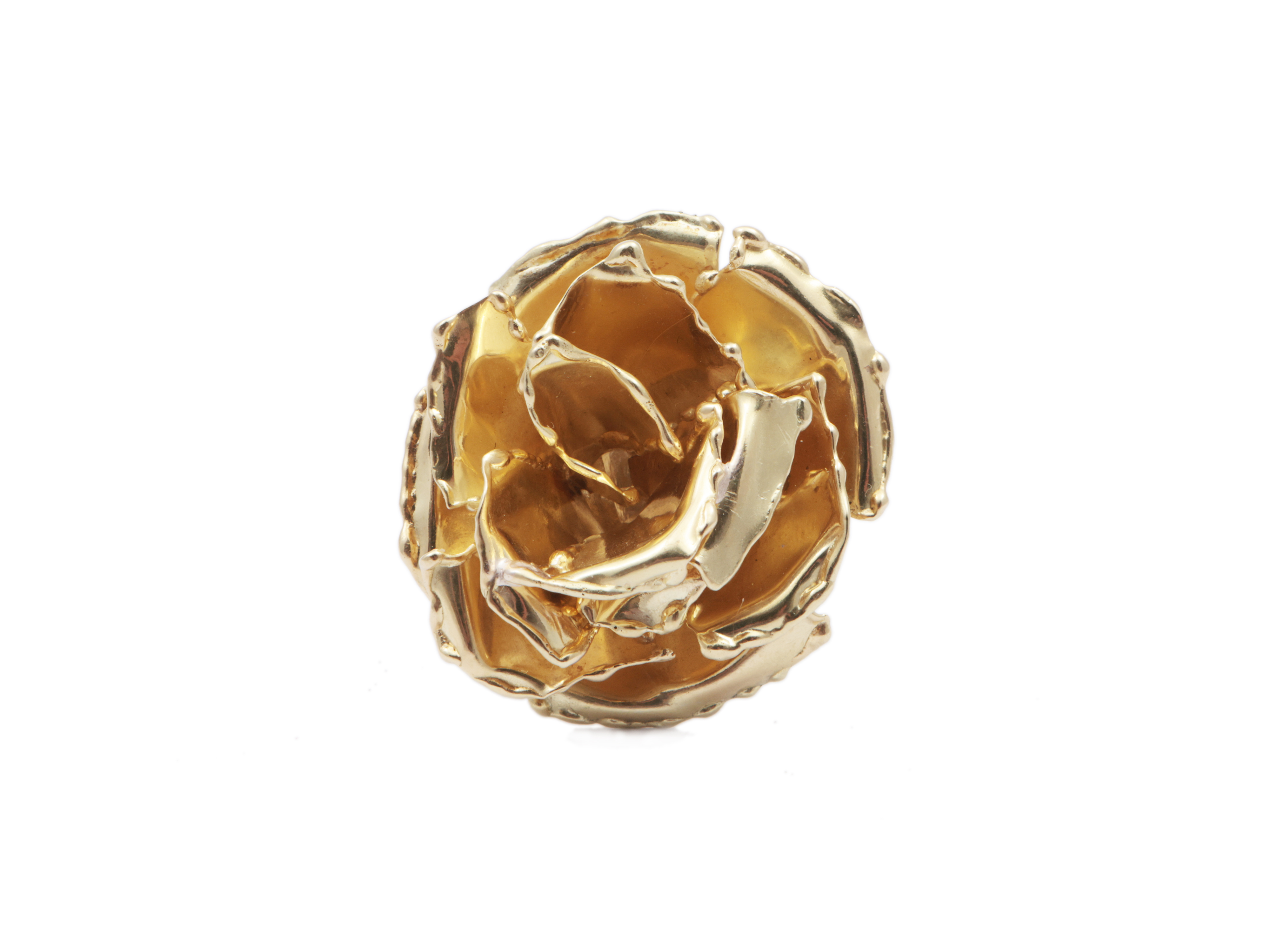 Grande Anello in Oro Giallo 750