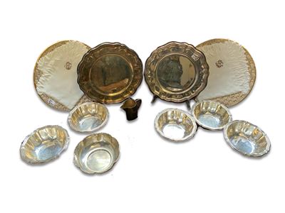 Lotto di Accessori D'epoca per la Colazione