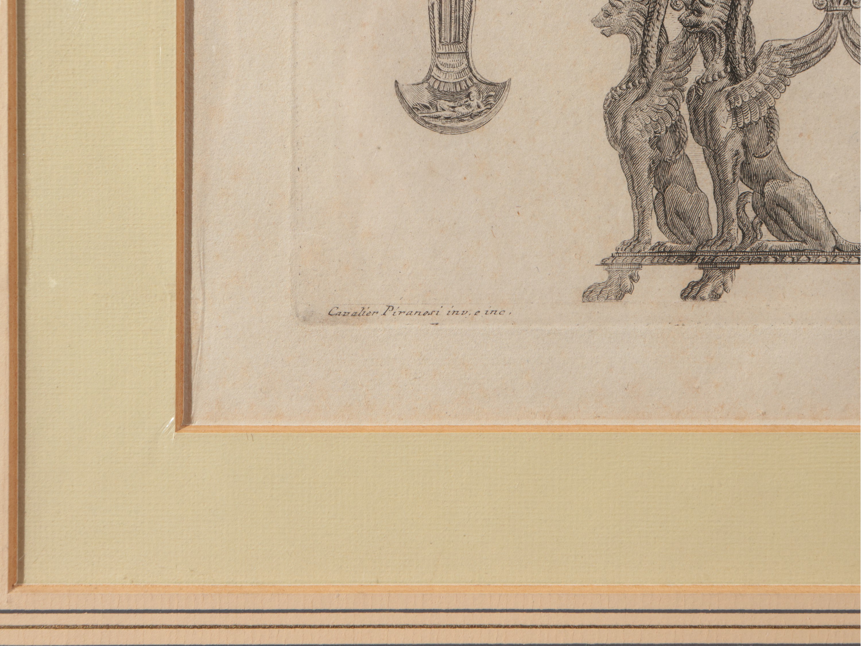 Giovanni Battista Piranesi - Disegni di Mobili e Orologi