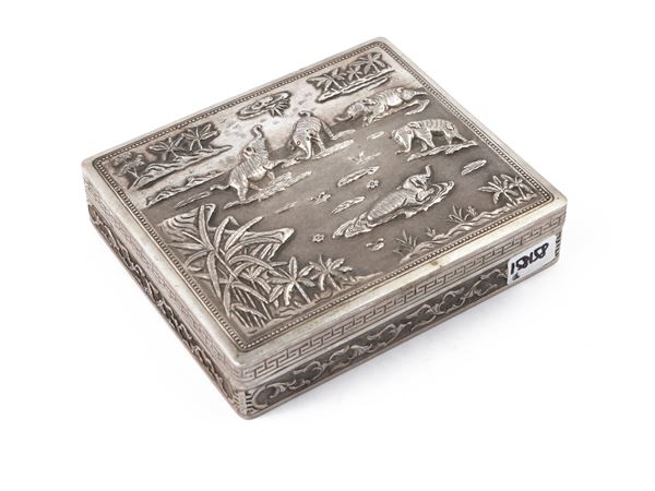 Silver box, Asian manufacture