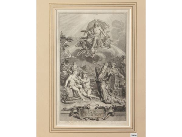 Figures de la Bible  (XVIII secolo)  - Asta Una collezione di stampe - parte I - Maison Bibelot - Casa d'Aste Firenze - Milano