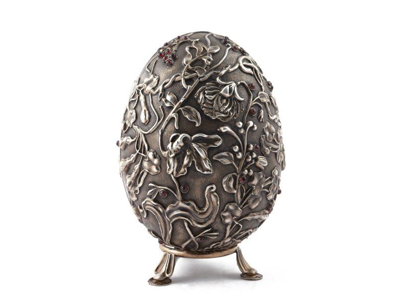 Uovo in Argento, Pavel Akimov Ovchinnikov, Mosca 1868