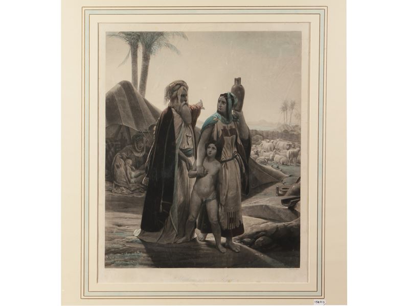 Agar Presentée À Abraham Par Sara - Abraham Renvoié Agar