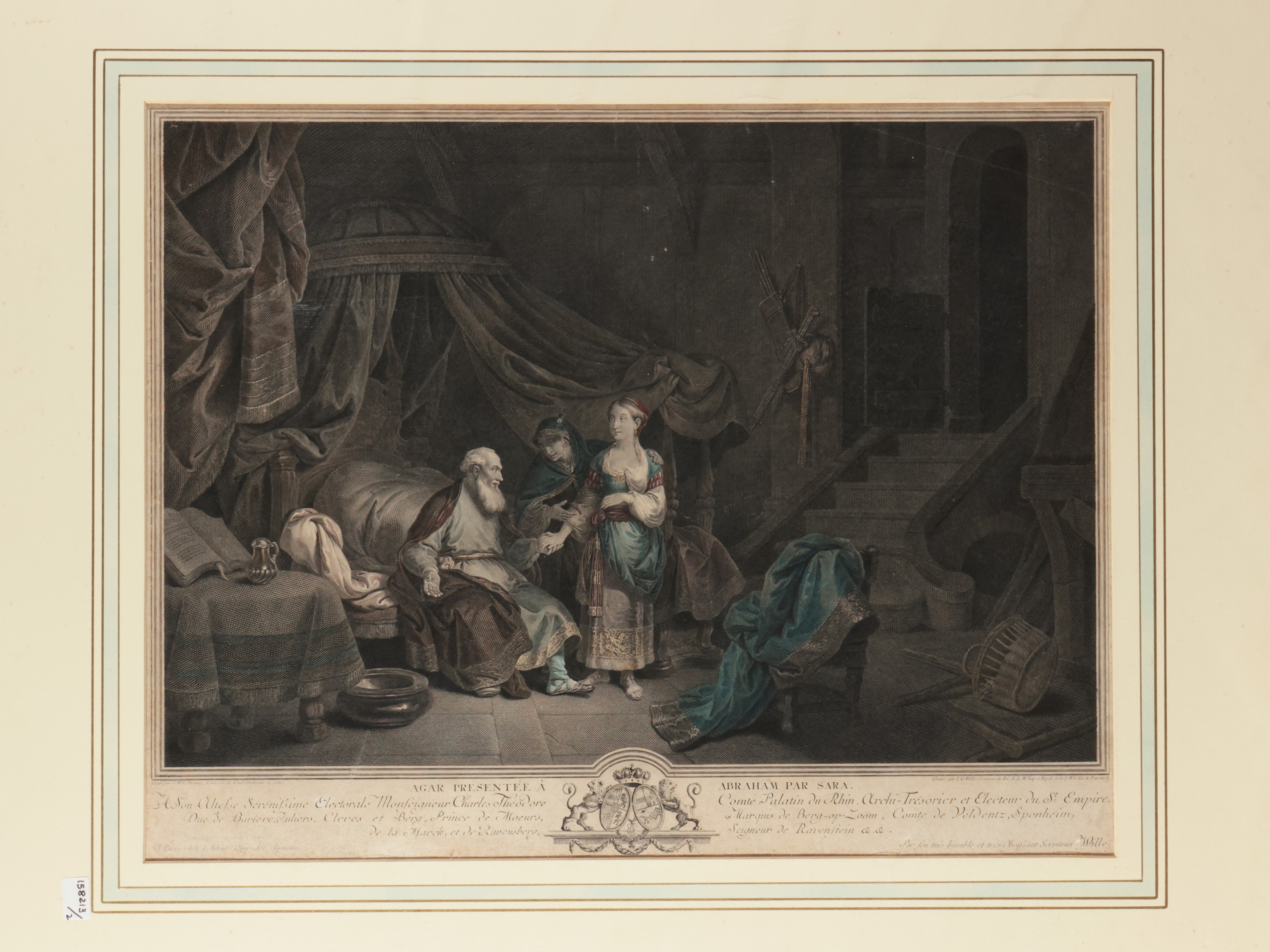 Agar Presentée À Abraham Par Sara - Abraham Renvoié Agar