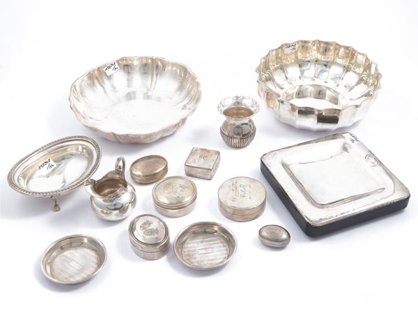 Miscellany of silverware  - Auction The art of furnishing - Maison Bibelot - Casa d'Aste Firenze - Milano