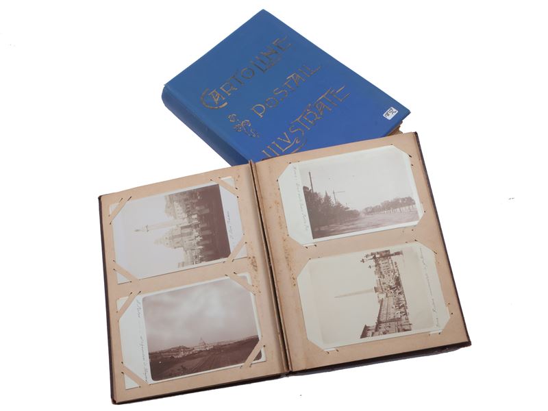 Due Album di Fotocartoline con Vedute di Roma e Dintorni, Inizio del XX Secolo