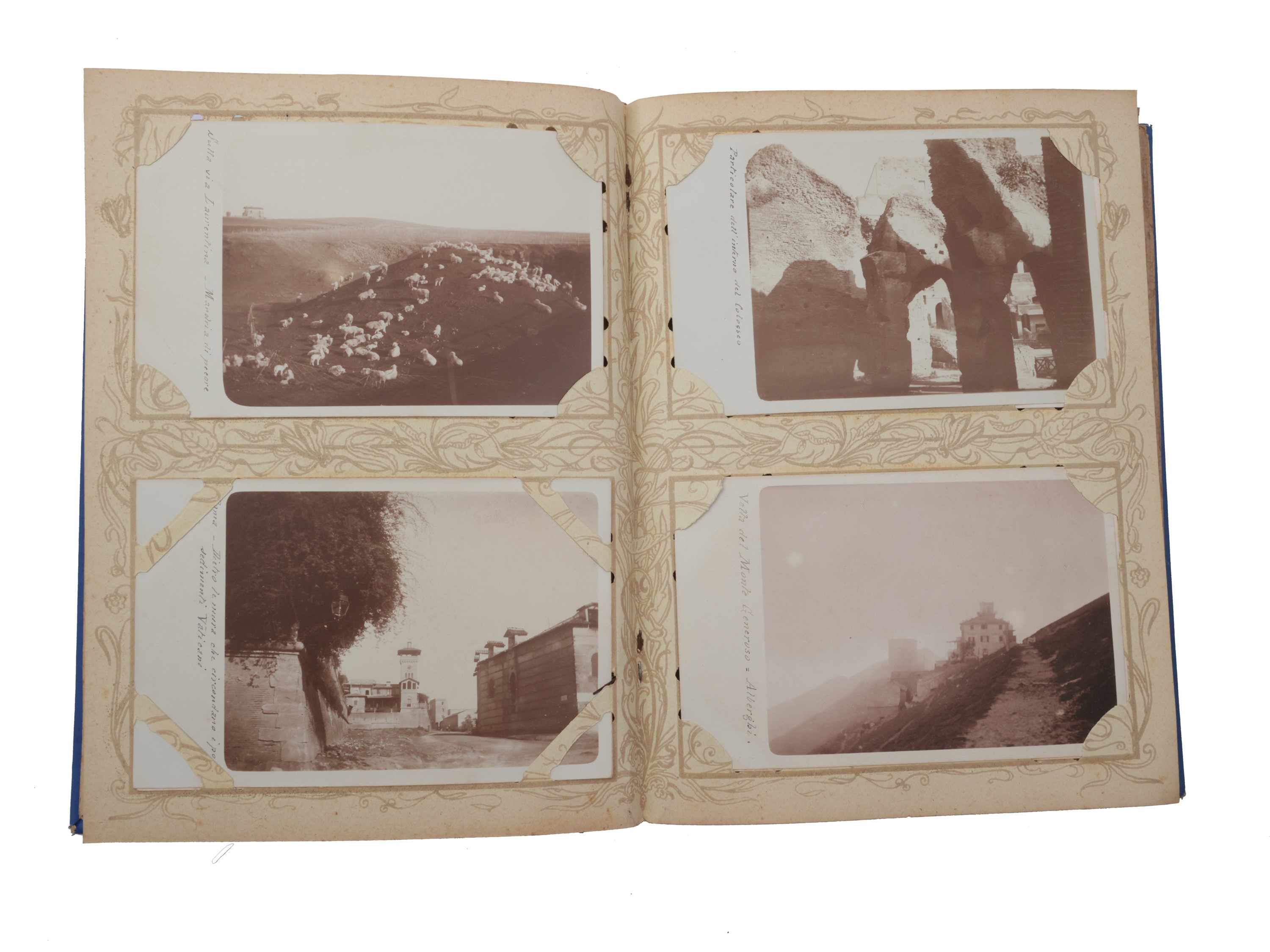 Due Album di Fotocartoline con Vedute di Roma e Dintorni, Inizio del XX Secolo