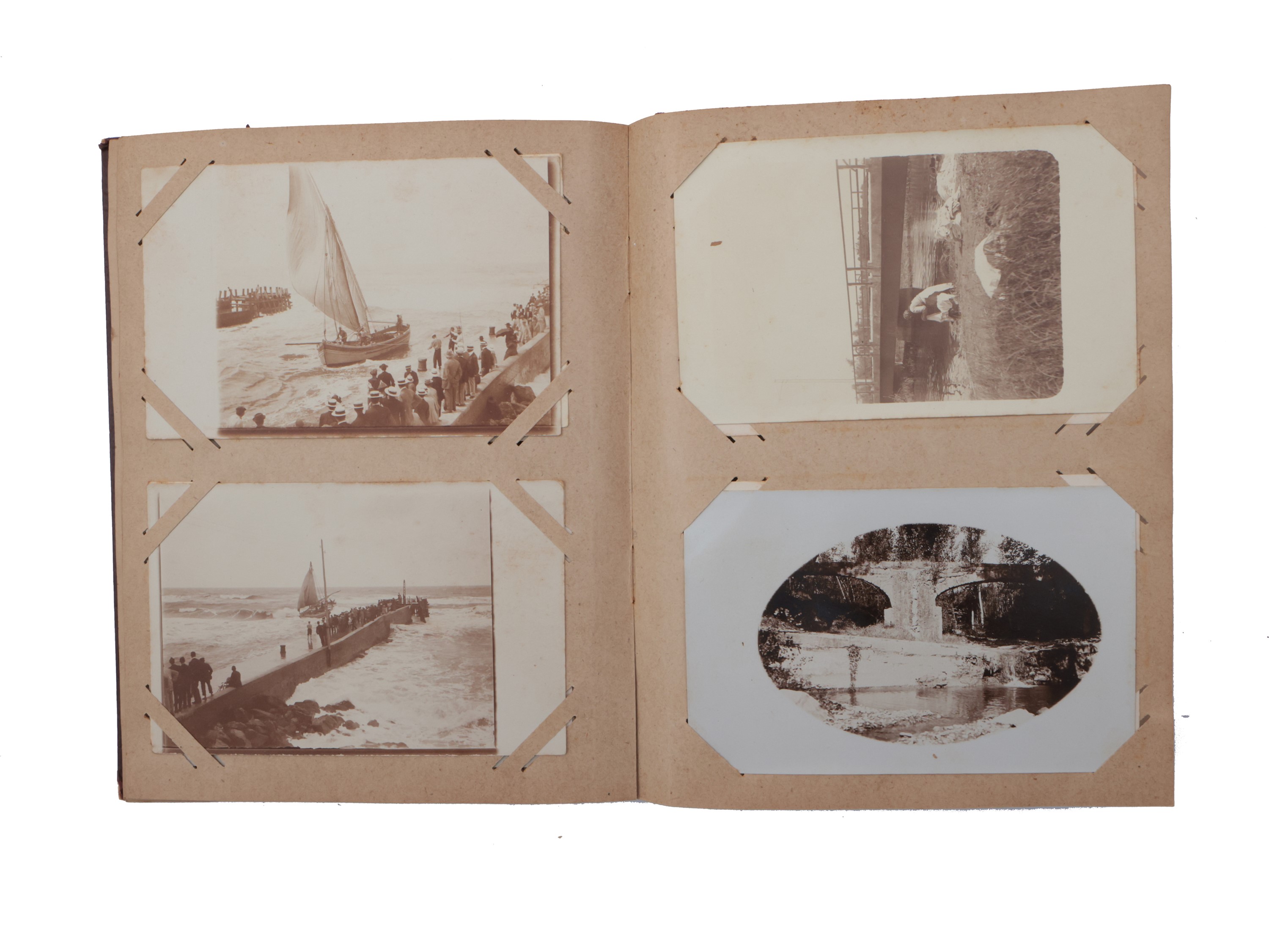 Due Album di Fotocartoline con Vedute di Roma e Dintorni, Inizio del XX Secolo