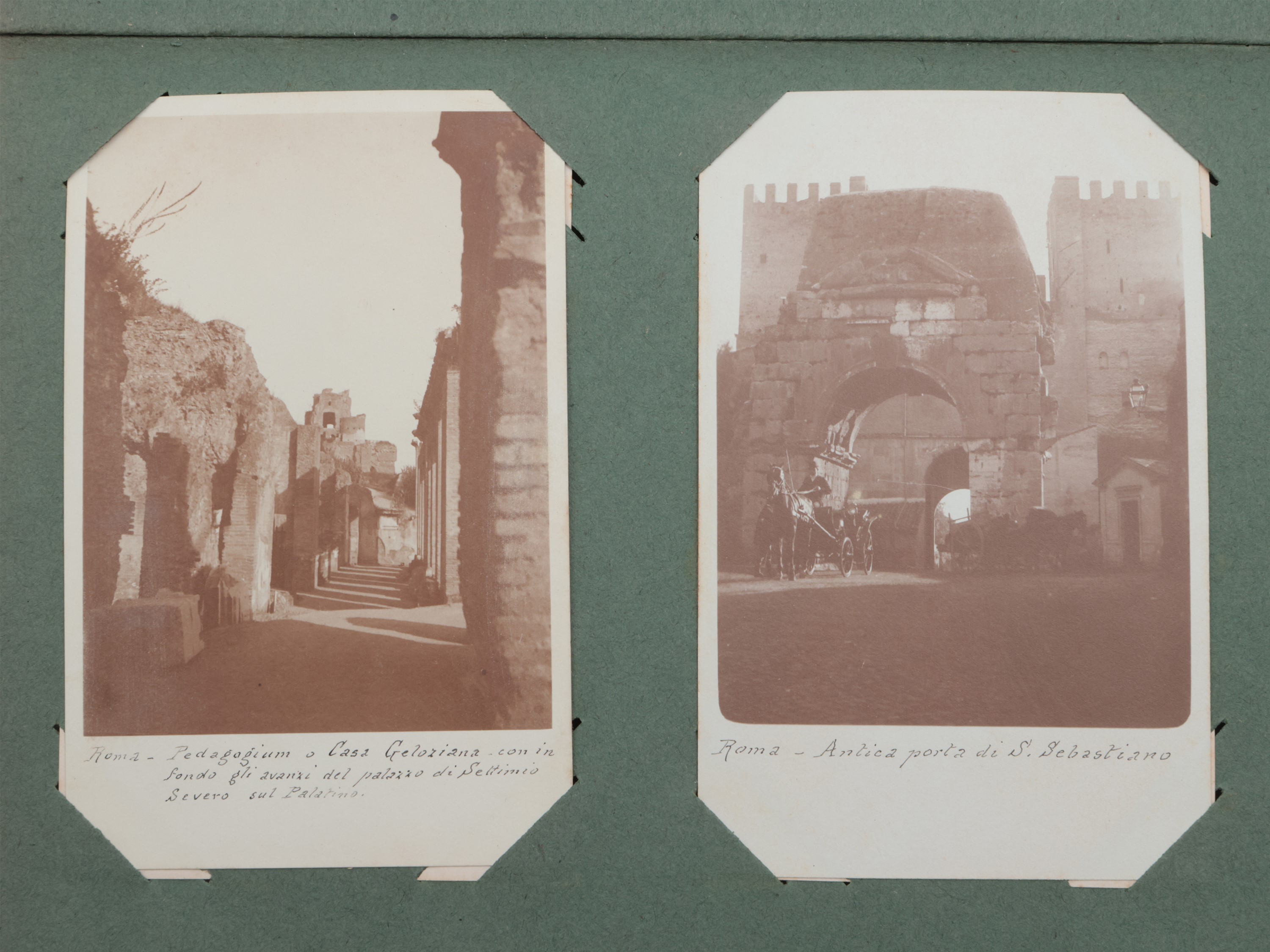 Due Album di Fotocartoline con Vedute di Roma e Dintorni, Inizio del XX Secolo