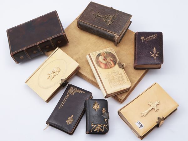 Assortment of prayer books, 19th/20th century