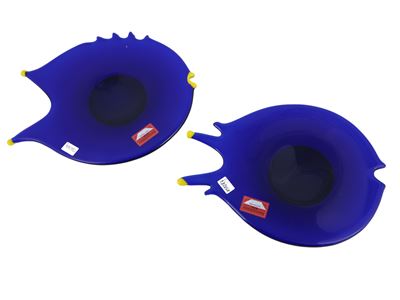Coppia di Pesci Barovier & Toso della Serie B.a.g