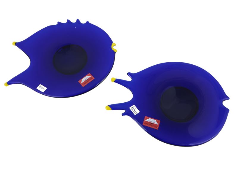 Coppia di Pesci Barovier & Toso della Serie B.a.g