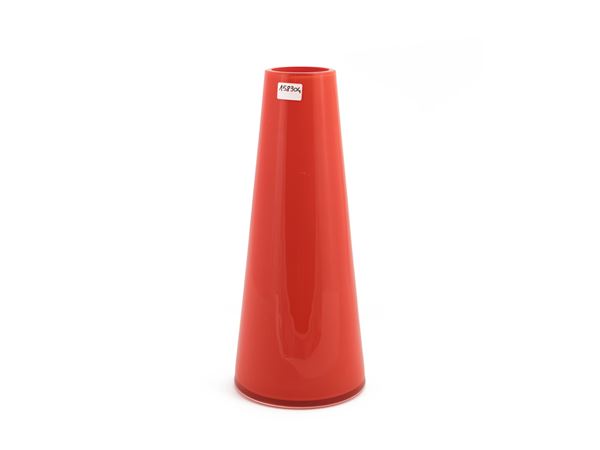 Barovier & Toso truncated cone vase from the B.A.G. series