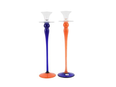 Due Candelieri Barovier & Toso della Serie B.a.g.