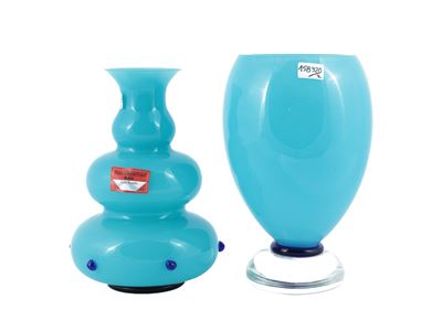 Due Vasi Barovier & Toso della Serie B.a.g