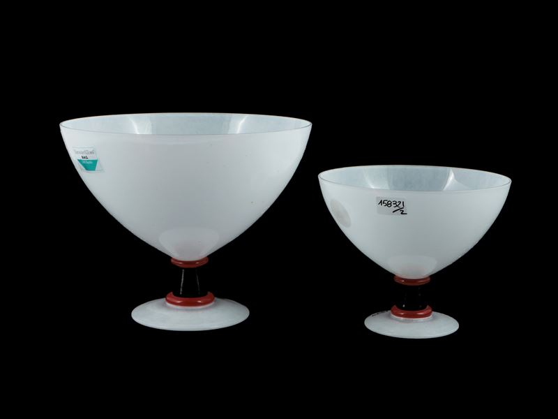 Due Coppe Barovier & Toso Serie B.a G.