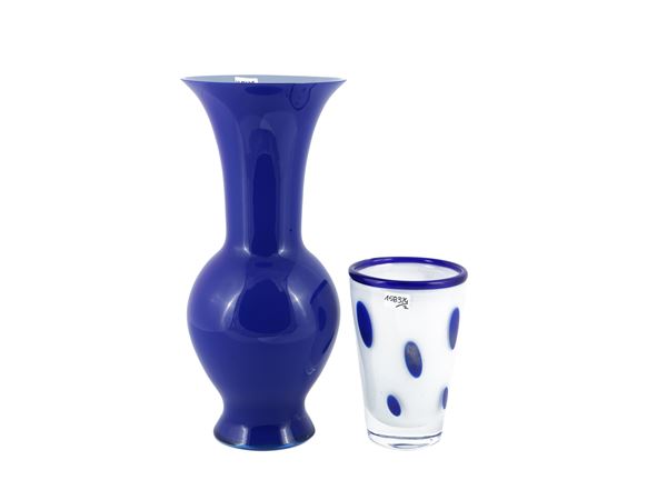 A Barovier & Toso vase from the B.A.G. series  (Czech Republic, 80s/90s)  - Auction Colour and Shapes. A collection of Barovier&Toso - Maison Bibelot - Casa d'Aste Firenze - Milano