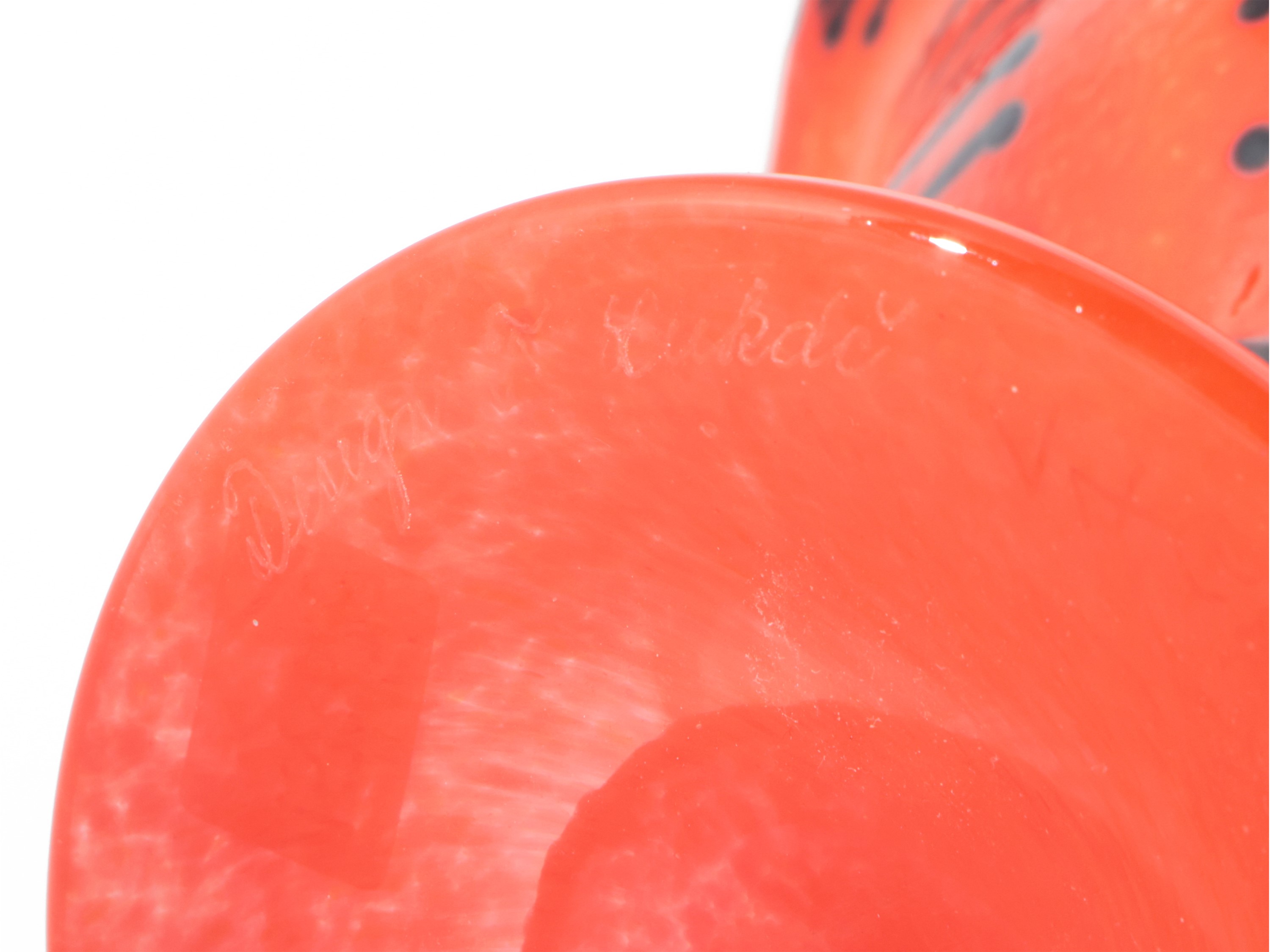 Un Vaso e una Alzata Barovier & Toso della Serie B.a.g