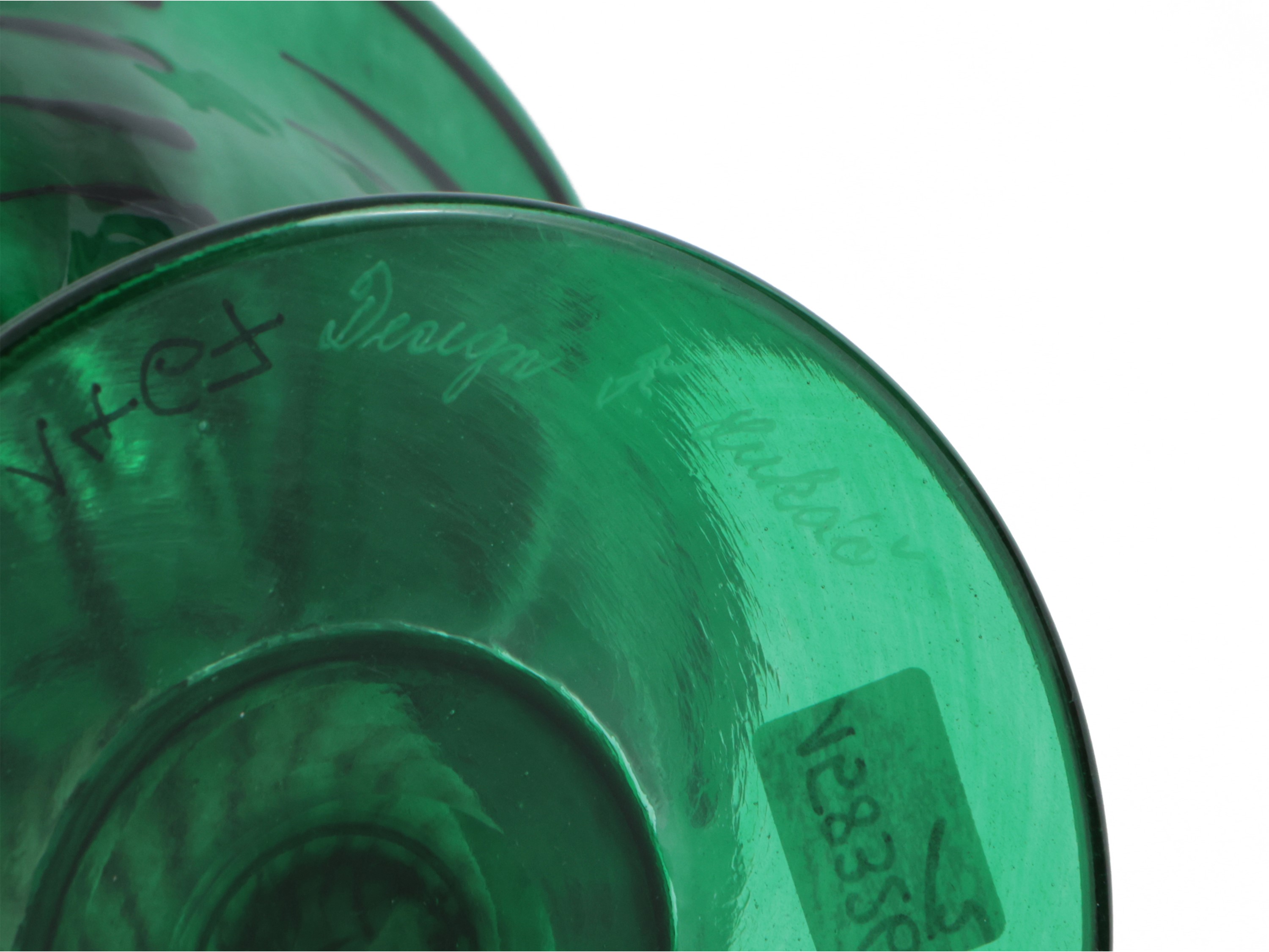 Un Vaso e una Alzata Barovier & Toso della Serie B.a.g
