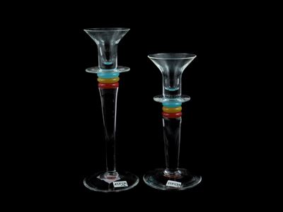 Due Candelieri Barovier & Toso della Serie B.a.g.