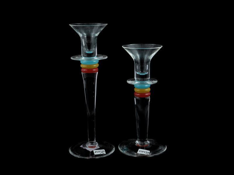 Due Candelieri Barovier & Toso della Serie B.a.g.