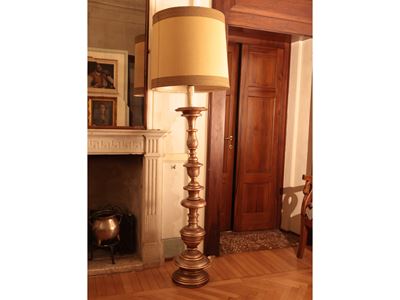 Torciera in Legno Argentato