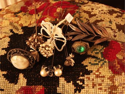 Assortimento di Spilloni Vintage da Cappello